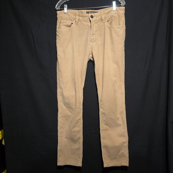 34 Heritage COOL Mid Rise Tapered Men's Pant - Khaki - sz 32x33*